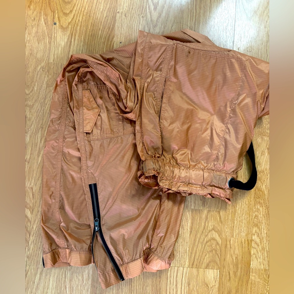 FP Movement | sz med | Back To The Future Lightweight High Rise Joggers. Orange